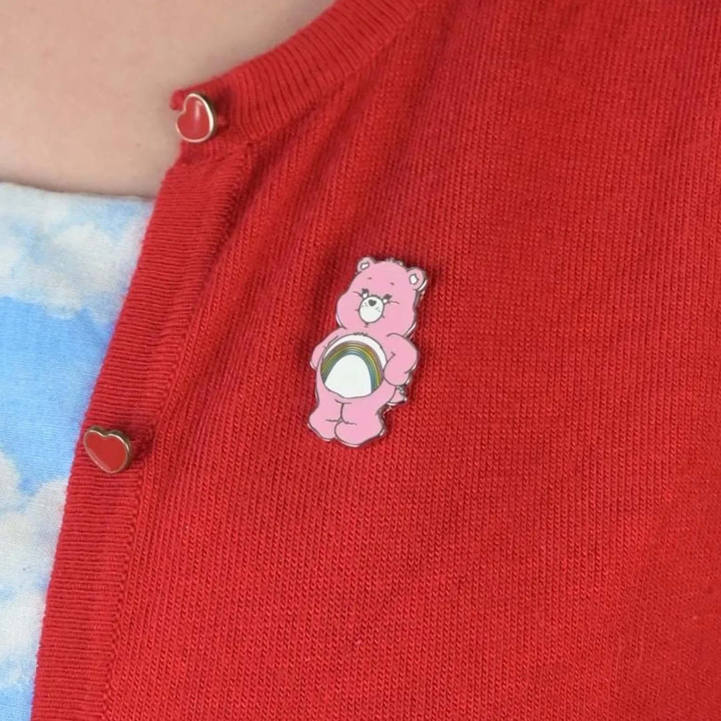 Erstwilder Cheer Bear Enamel Pin^ Enamel Pins