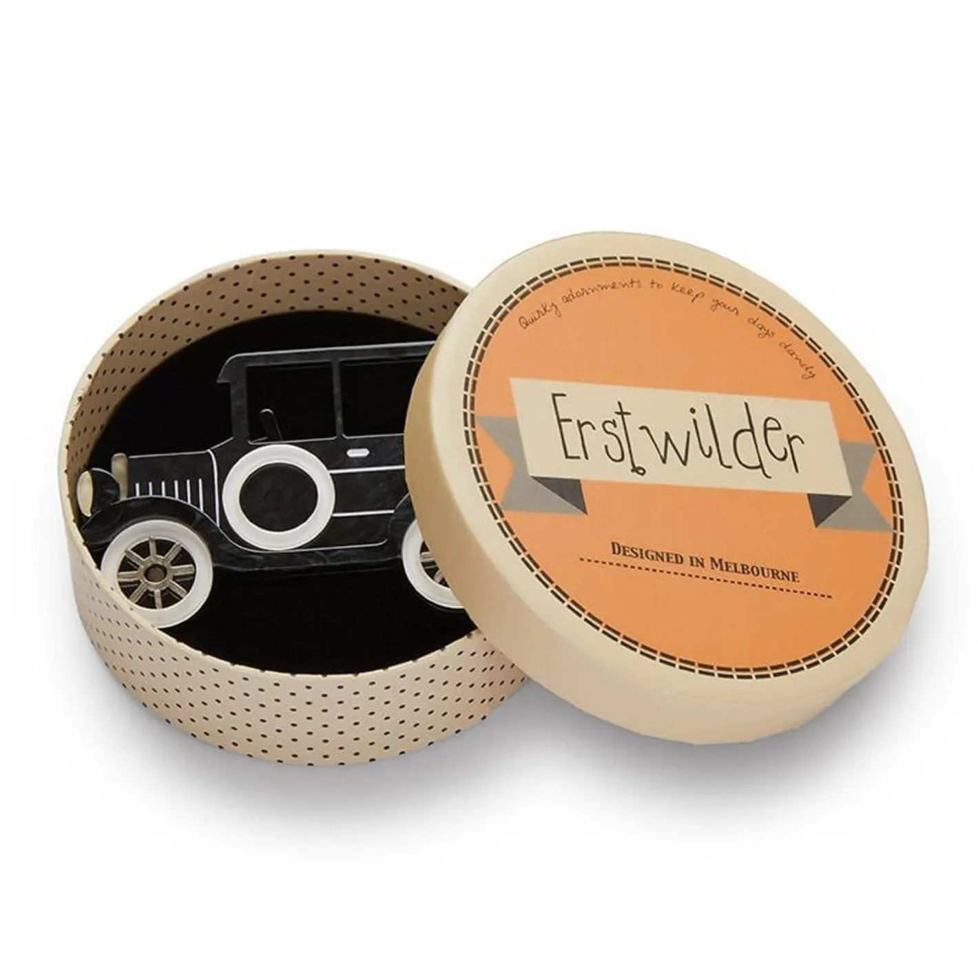 Erstwilder Classic Car Brooch^ Brooches
