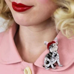 Erstwilder Claude The Chic Dog Brooch^ Brooches