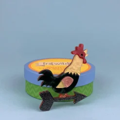 Erstwilder Cockadoodle Doo Brooch^ Brooches