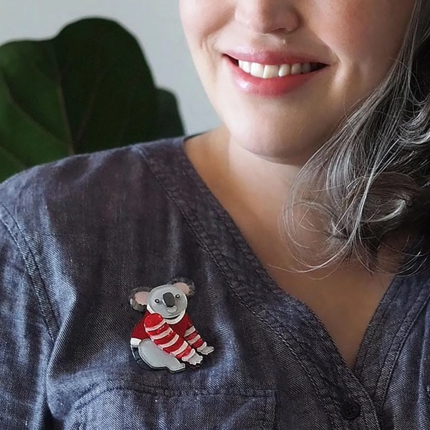 Erstwilder Comfy Christmas Koala Brooch^ Brooches