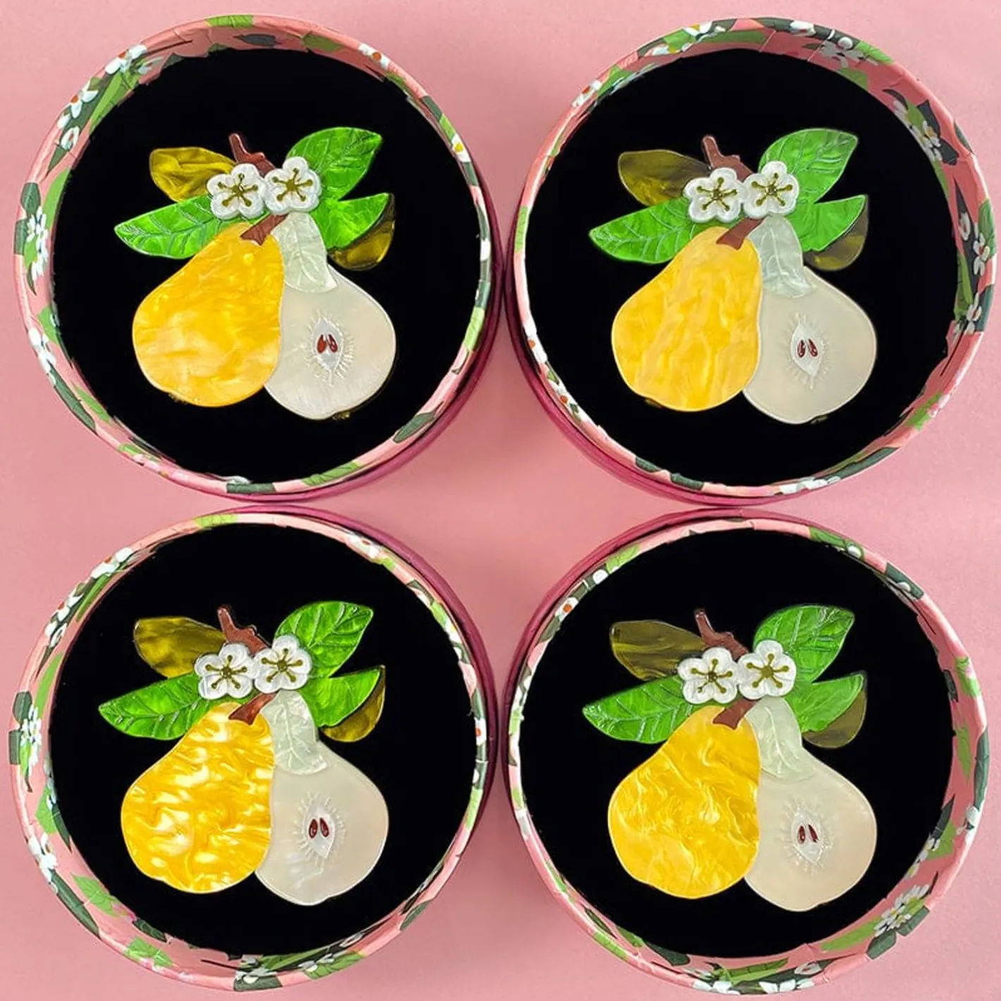 Erstwilder Compare The Pear Brooch^ Brooches