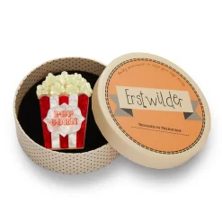 Erstwilder Concession Stand Classic Popcorn Brooch^ Brooches