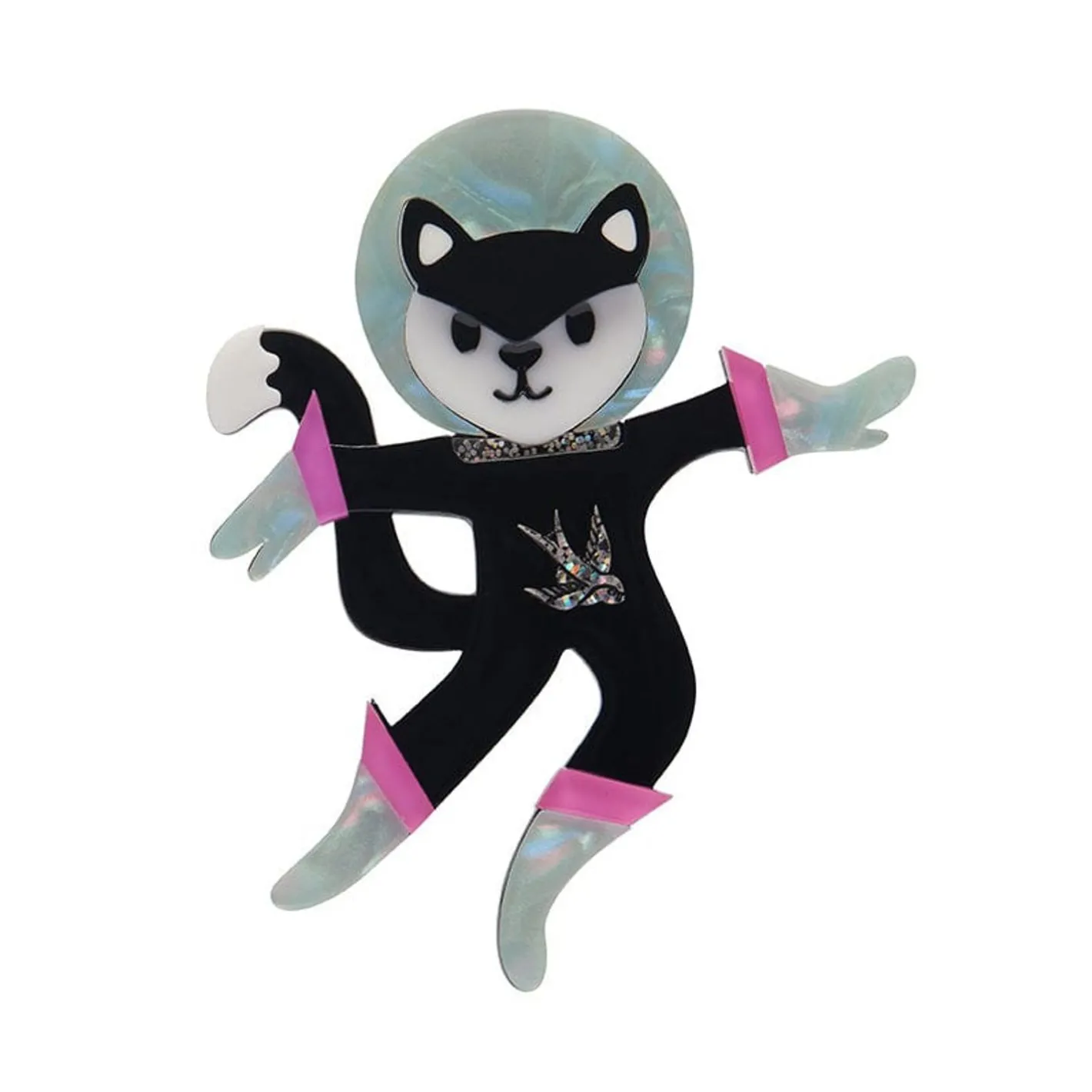 Erstwilder Cosmic Kitty Brooch^ Brooches