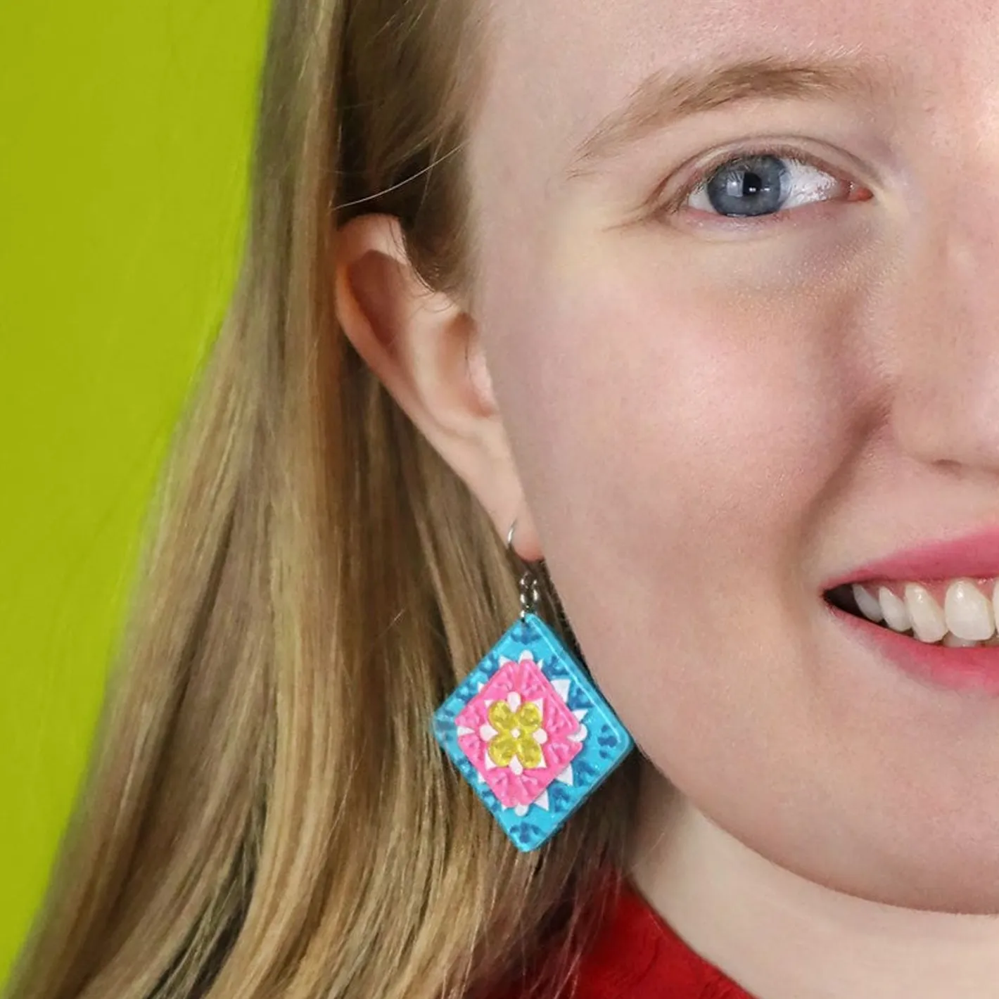 Erstwilder Cosy Comfort Earrings - Blue^ Earrings