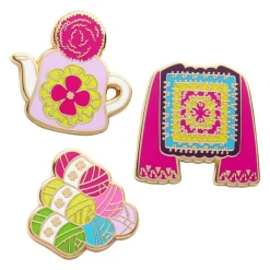 Erstwilder Cosy Things Enamel Pin Pack - 3 Piece^ Enamel Pins