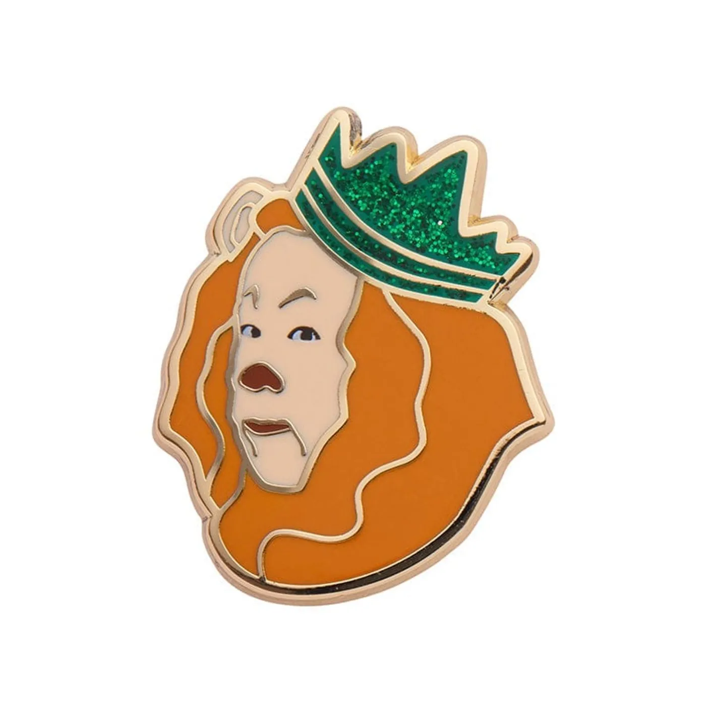 Erstwilder Cowardly Lion Enamel Pin^ Enamel Pins