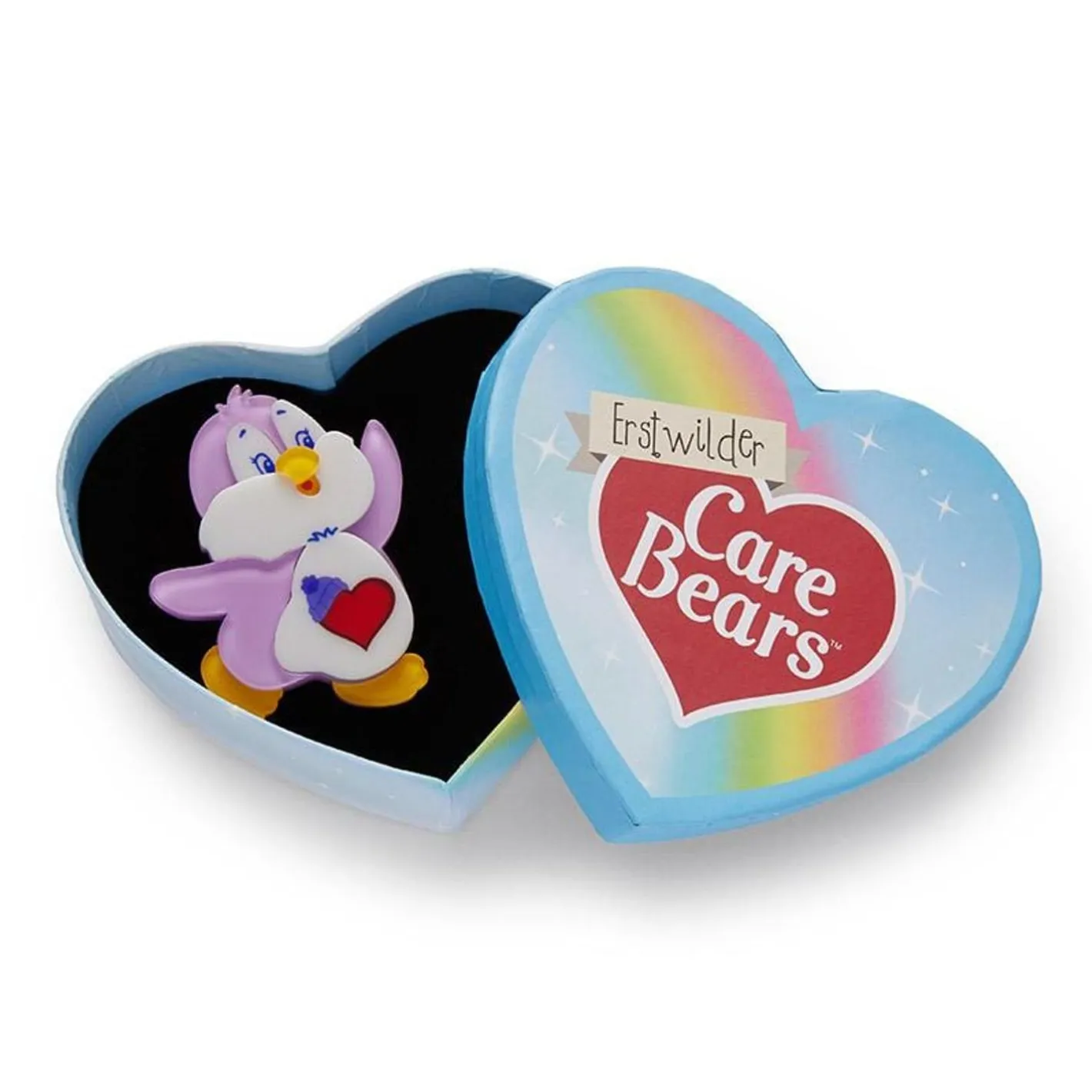 Erstwilder Cozy Heart Penguin Brooch^ Brooches