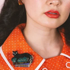 Erstwilder Cultured Cat Brooch^ Brooches