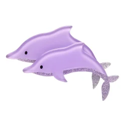 Erstwilder Dancing Dolphins Brooch^ Brooches