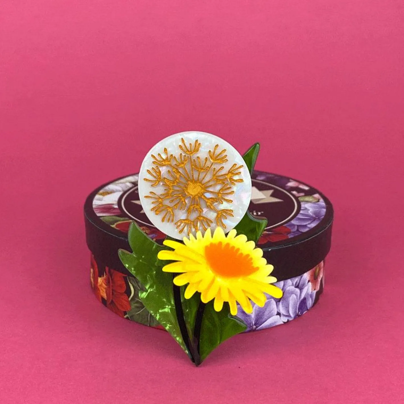 Erstwilder Dandelion'S Ballad Brooch^ Brooches