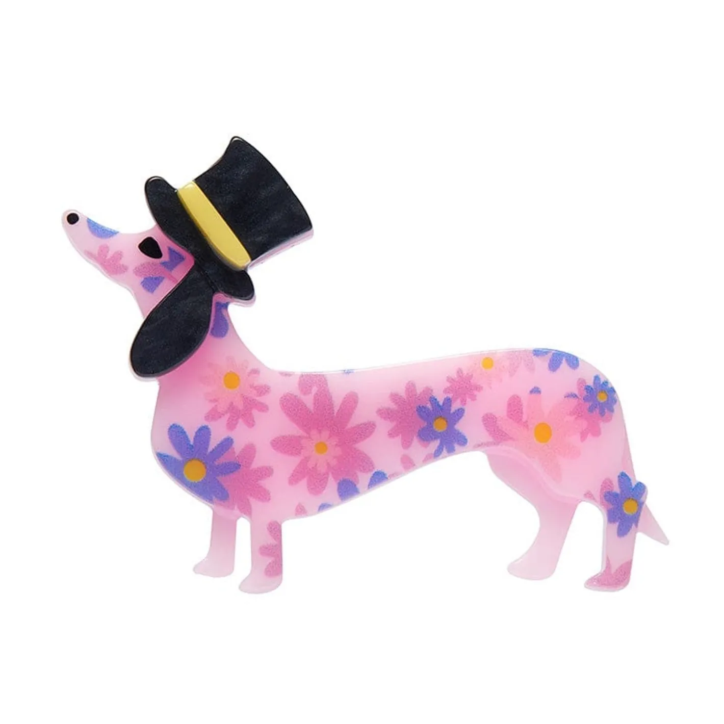 Erstwilder Dapper Dachsund Mini Brooch^ Brooches