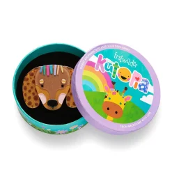 Erstwilder Darcy The Dachshund Brooch^ Brooches