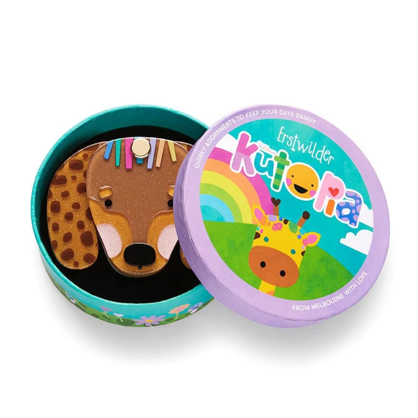Erstwilder Darcy The Dachshund Mirror Compact^ Mirror Compacts