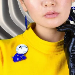 Erstwilder Daring Dogmonaut Brooch^ Brooches