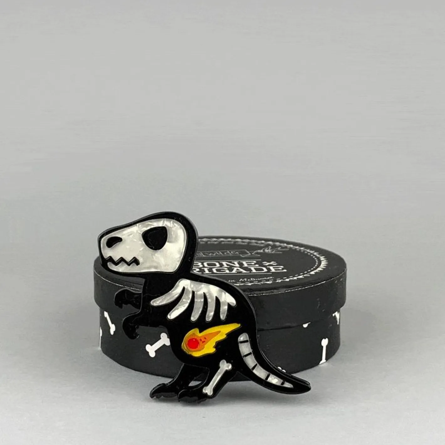 Erstwilder Dead-O-Saurus Rex Brooch^ Brooches