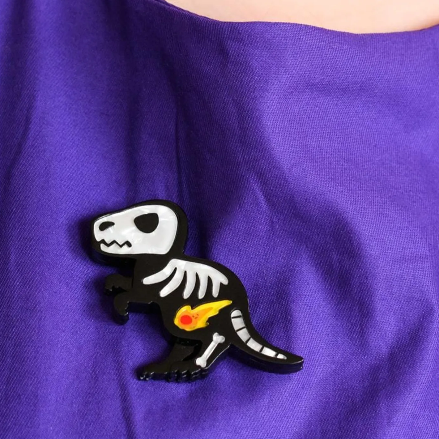 Erstwilder Dead-O-Saurus Rex Brooch^ Brooches