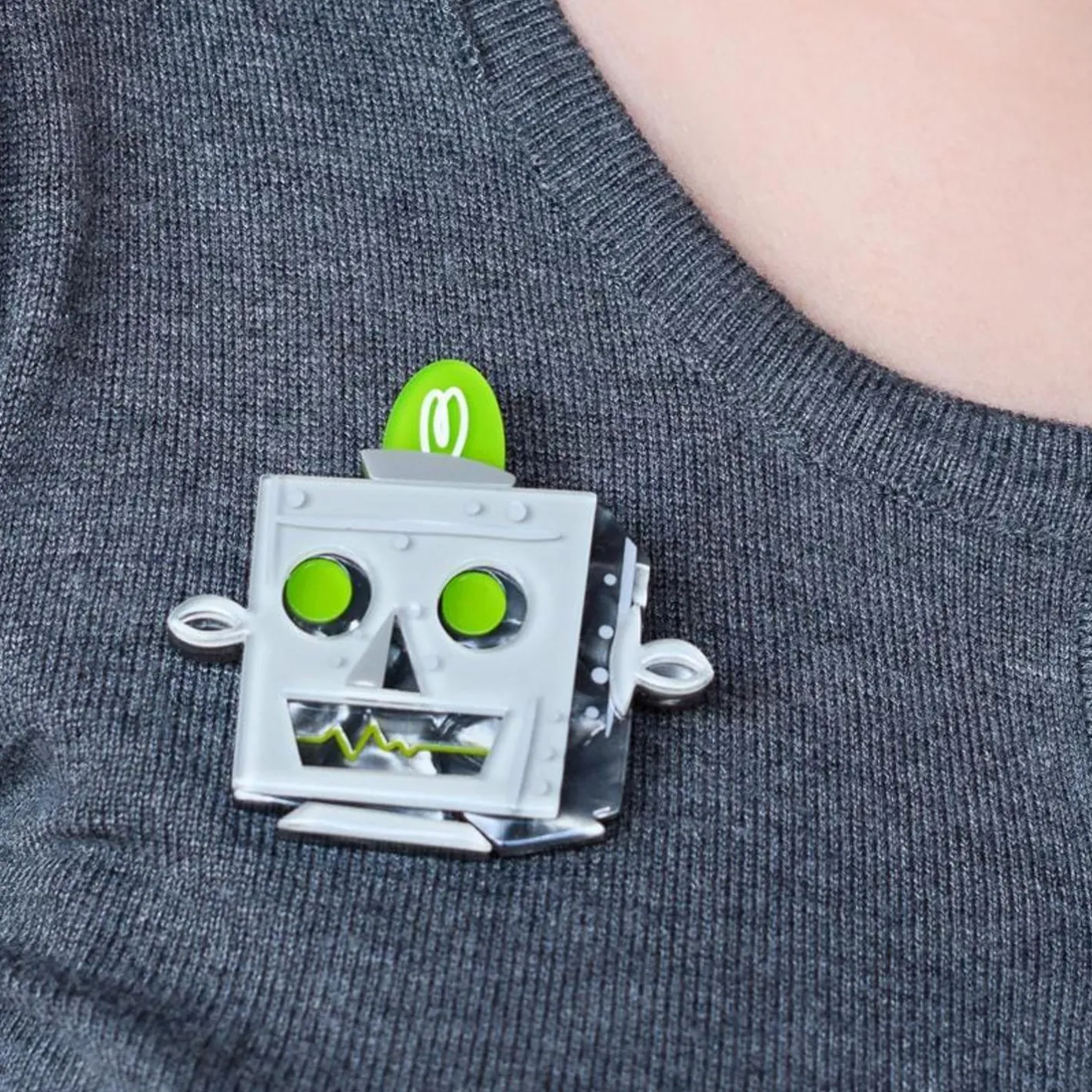 Erstwilder Does Not Compute Brooch^ Brooches