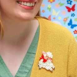 Erstwilder Dolly The Demure Brooch^ Brooches