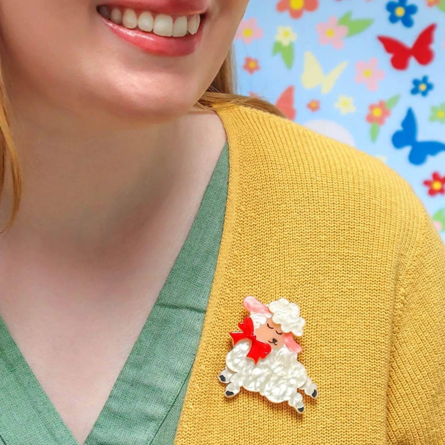 Erstwilder Dolly The Demure Brooch^ Brooches