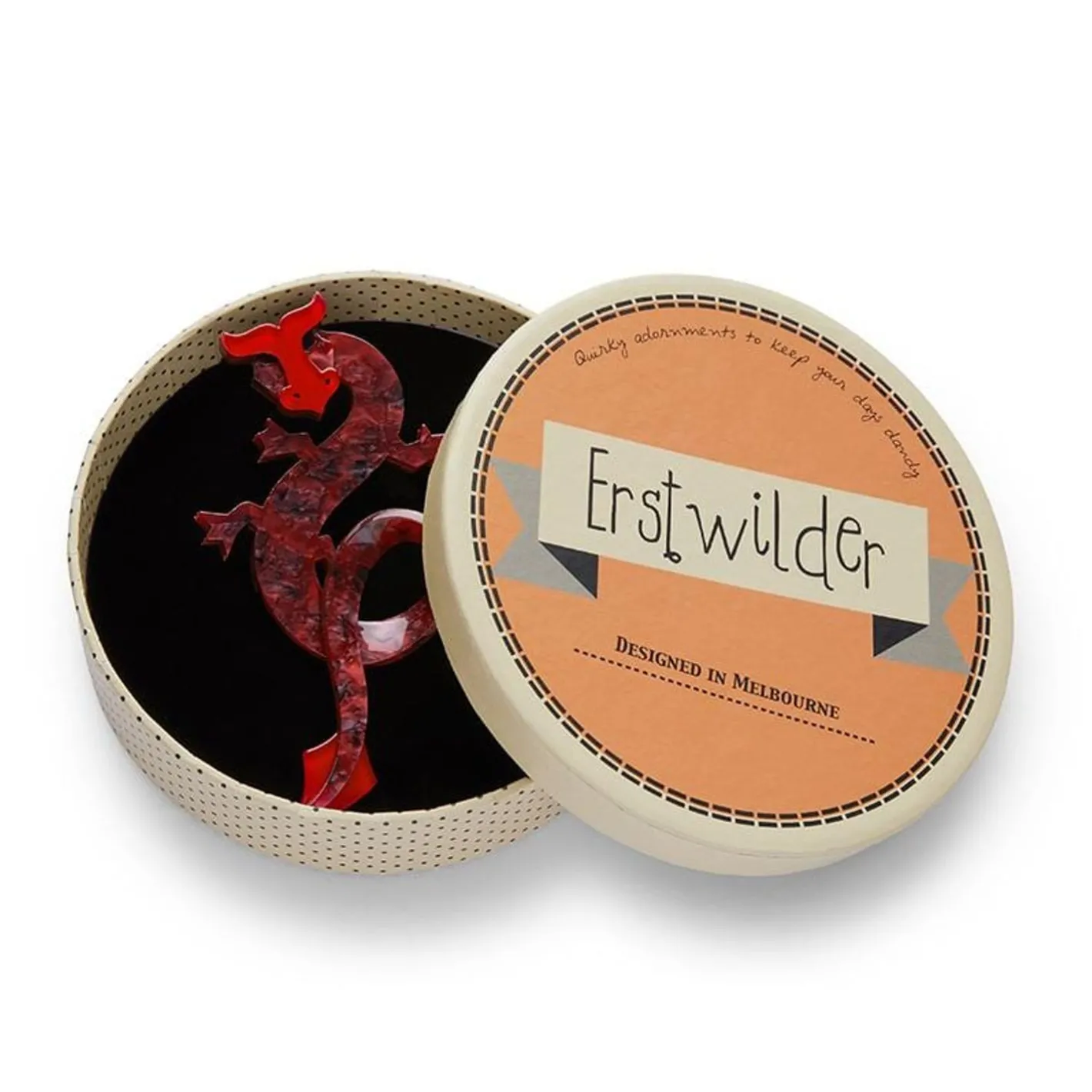 Erstwilder Draco The Dreaded Brooch^ Brooches