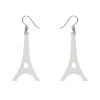 Erstwilder Eiffel Tower Solid Resin Drop Earrings - White^ Essential Earrings