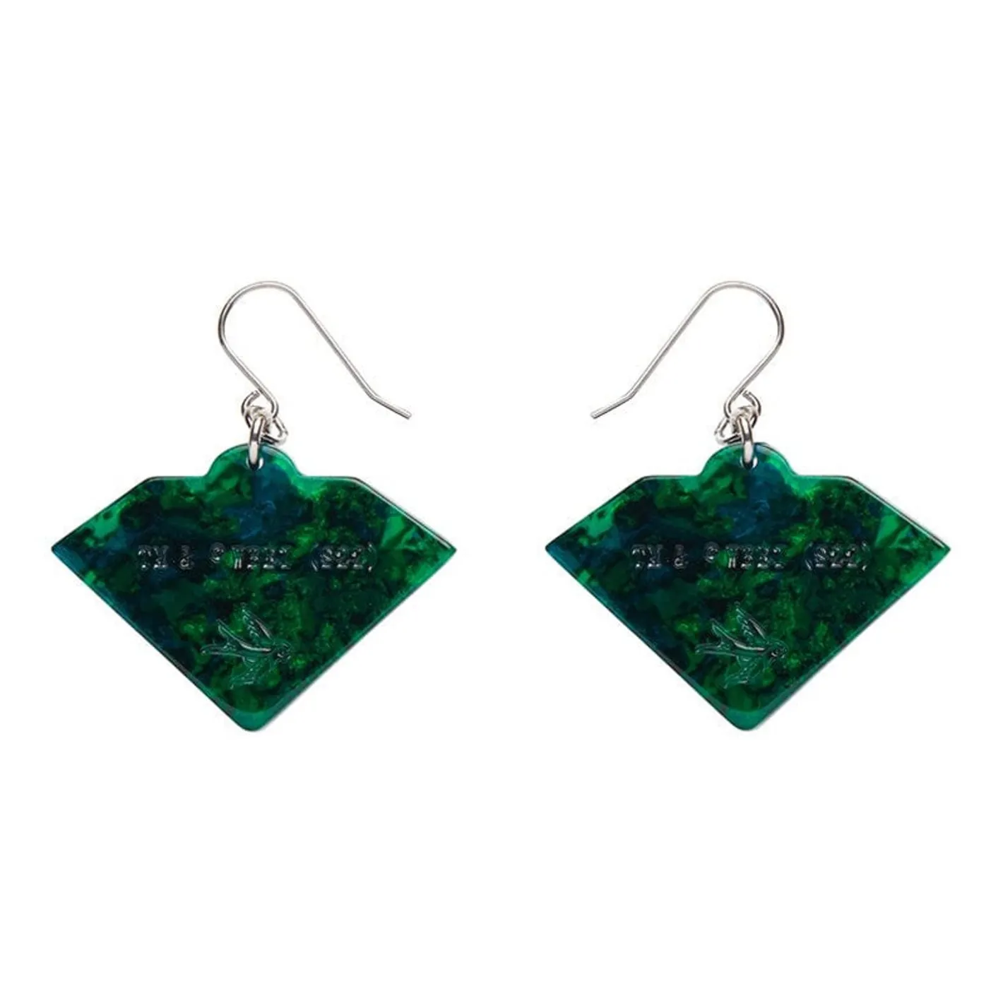 Erstwilder Emerald Earrings^ Earrings