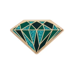 Erstwilder Emerald Enamel Pin^ Enamel Pins
