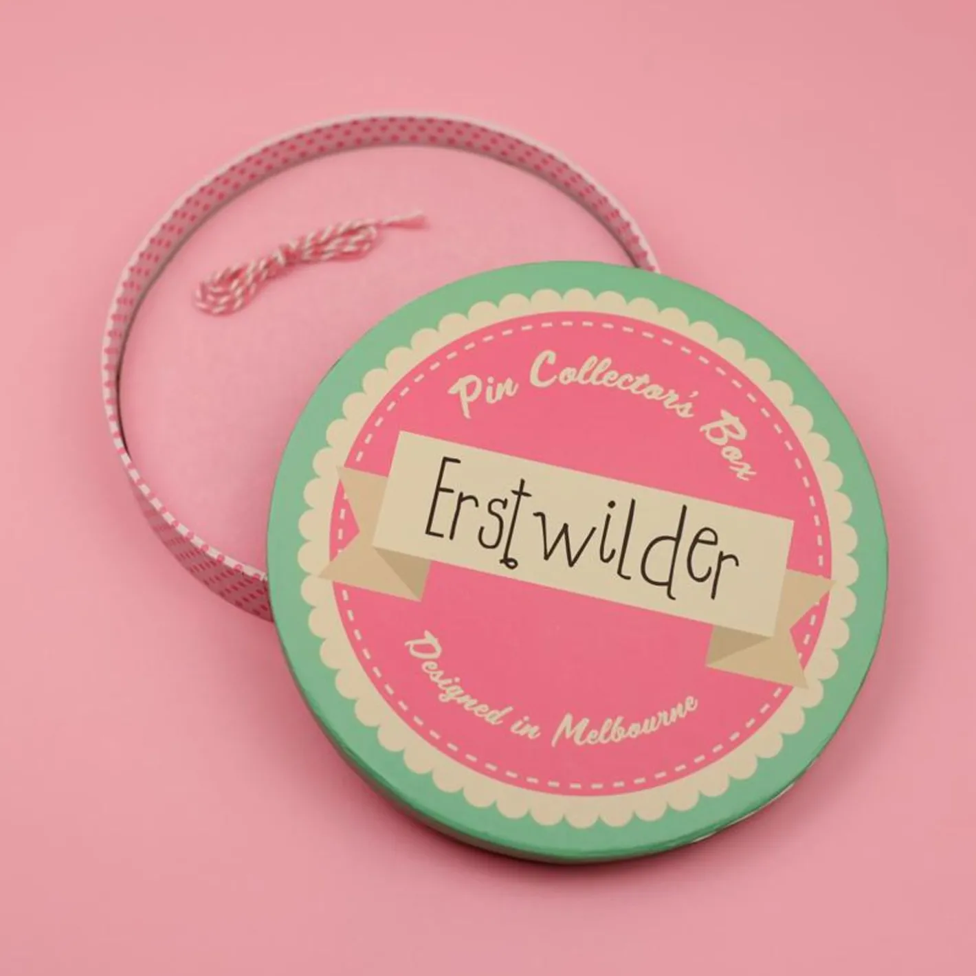 Erstwilder Enamel Pin Collectors Box (Pink)^ Components