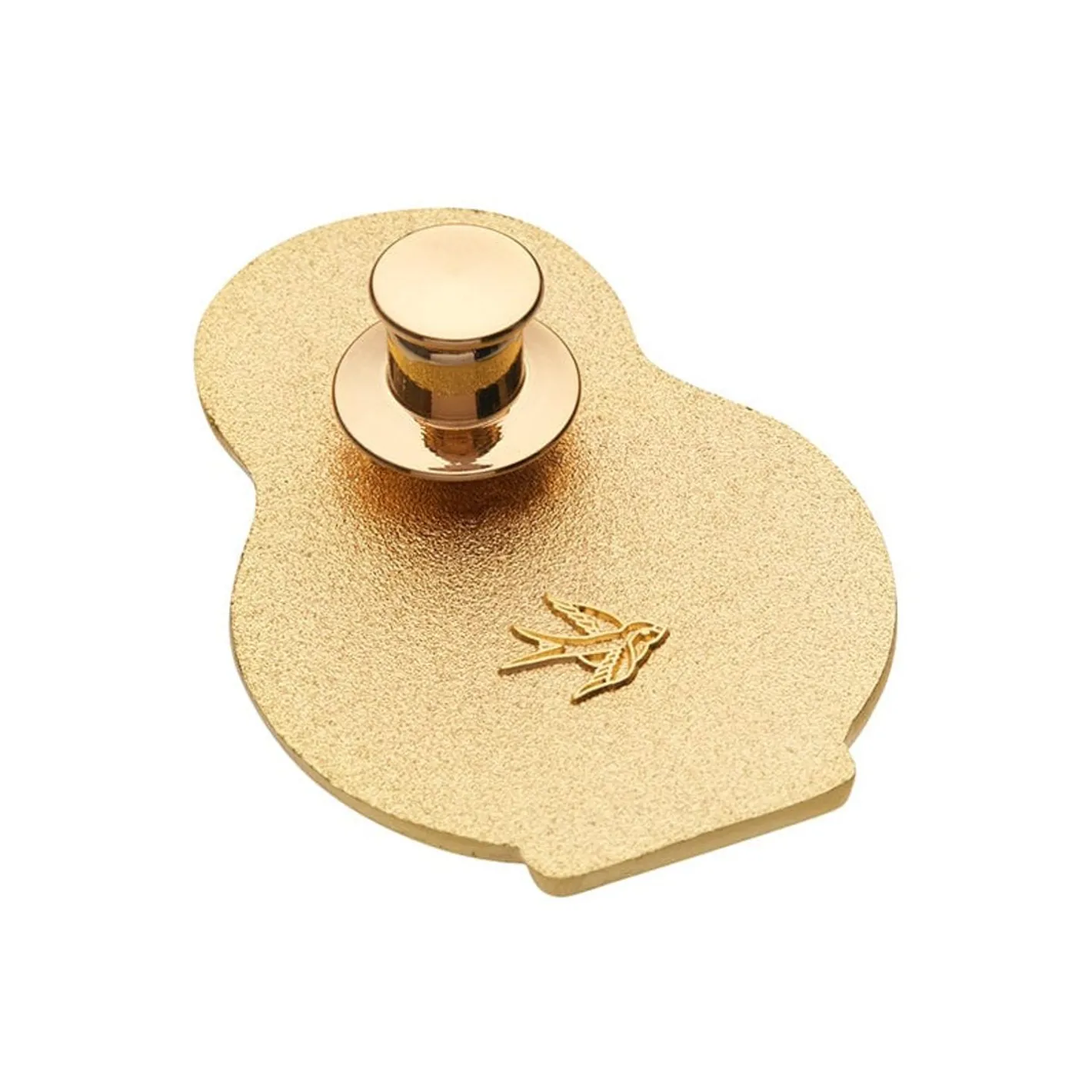 Erstwilder Enamel Pin Metal Locking Clasp 10-Pack - Gold^ Components
