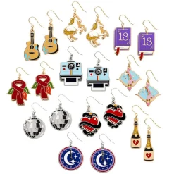 Erstwilder Erstwildest Dreams Enamel Earring Pack - 10 Piece^ Enamel Earrings