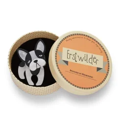 Erstwilder Fabian The French Bulldog Brooch^ Brooches