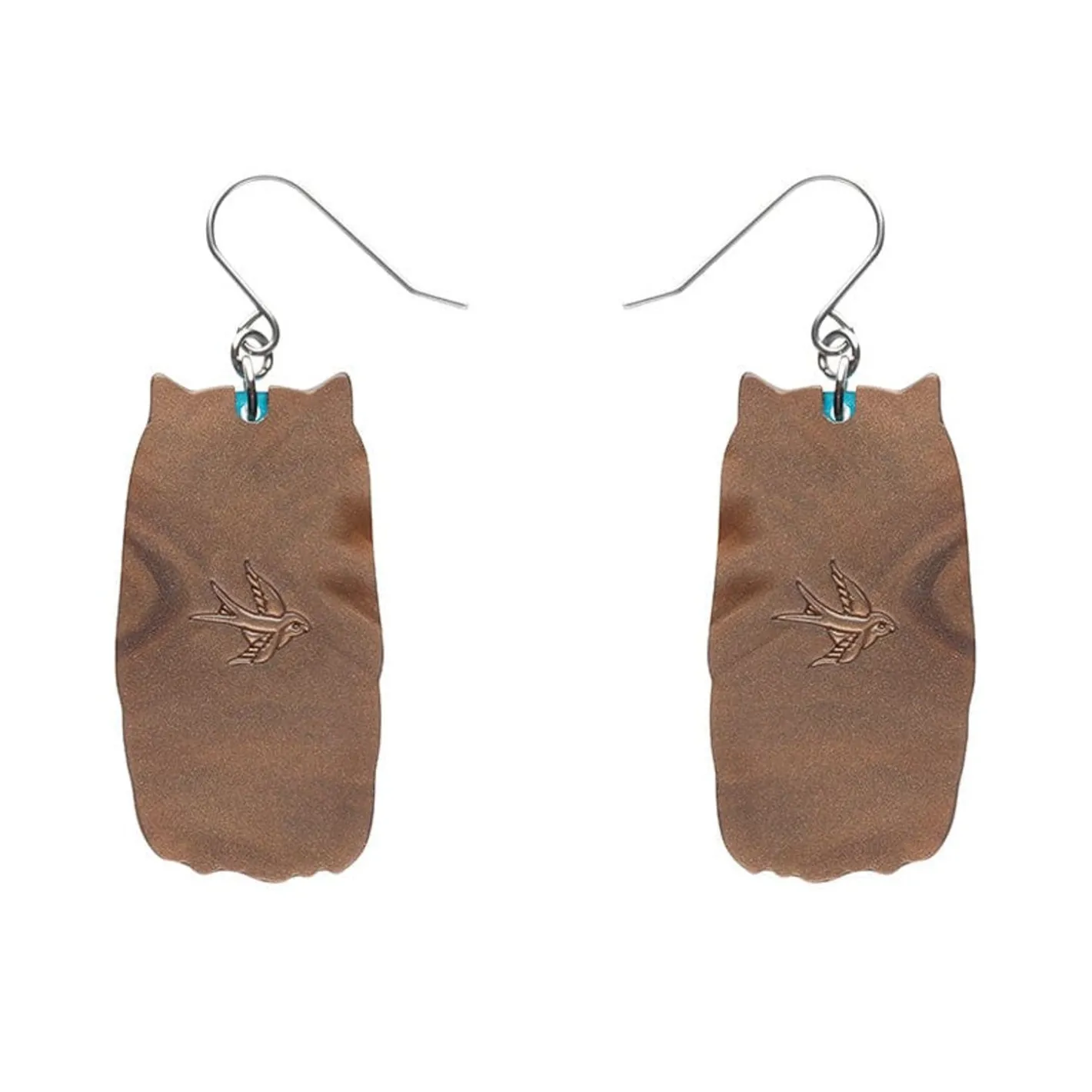 Erstwilder Feather Dress Drop Earrings^ Earrings