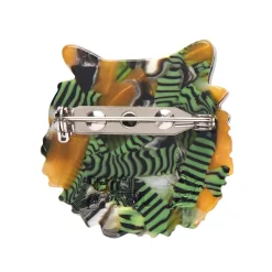 Erstwilder Feathered And Framed Mini Brooch^ Brooches