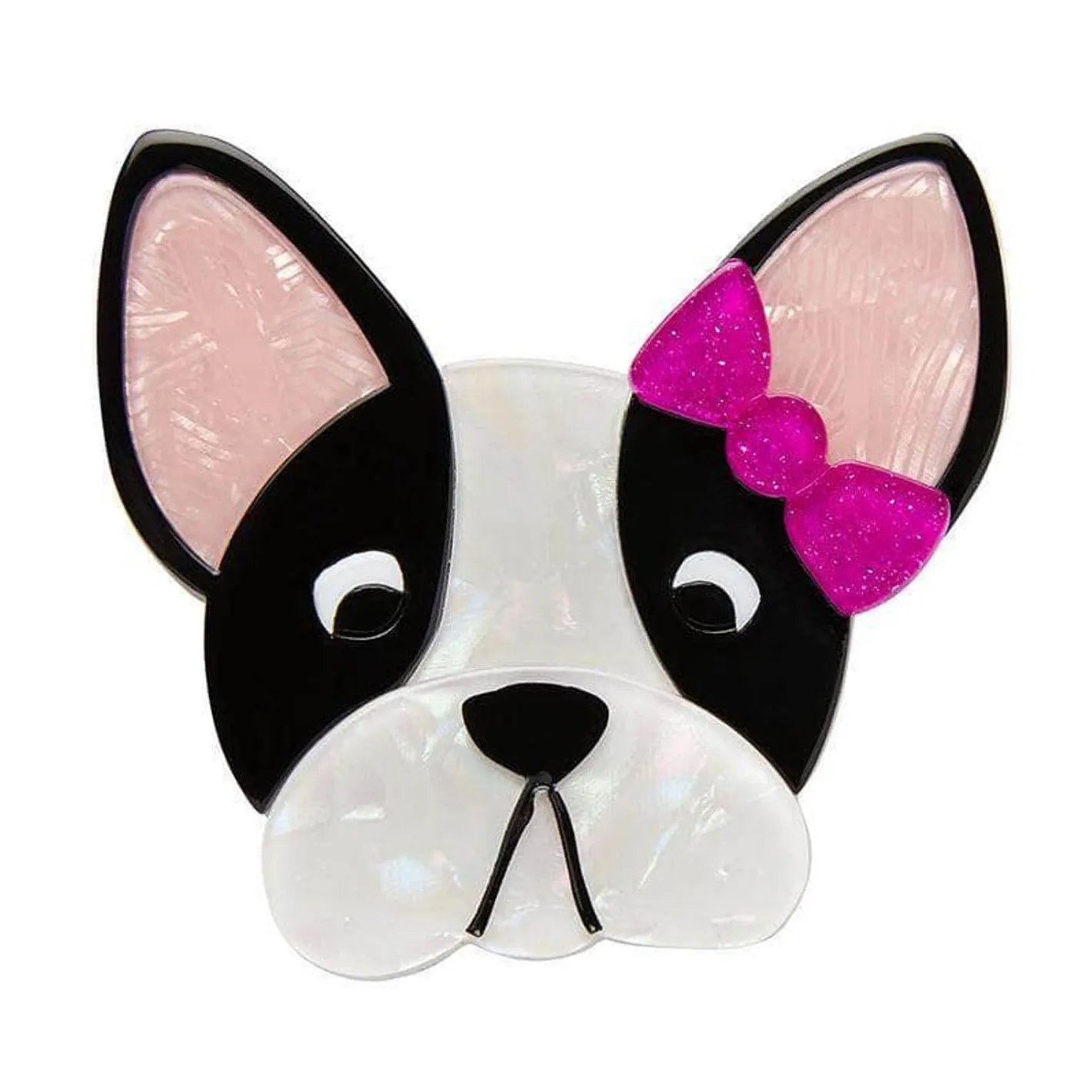 Erstwilder Felicia The Frenchie Dog Brooch^ Brooches