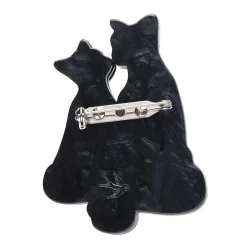 Erstwilder Feline Embrace Brooch^ Brooches
