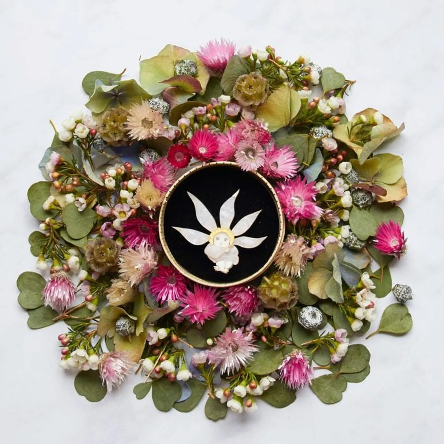 Erstwilder Flannel Flower Brooch^ Brooches