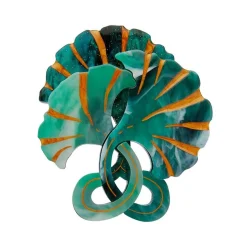 Erstwilder Floret Fronds Brooch^ Brooches