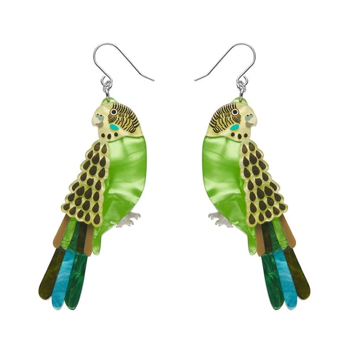 Erstwilder Flossie The Budgie Drop Earrings^ Earrings