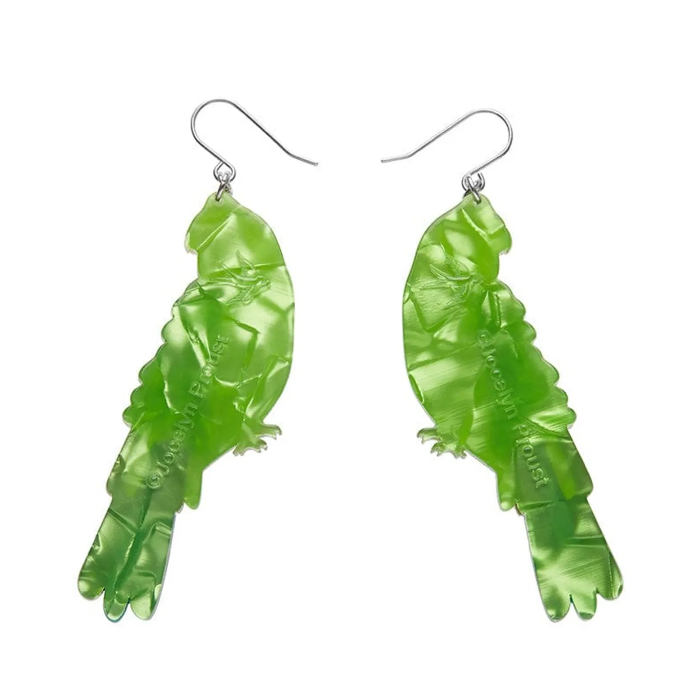Erstwilder Flossie The Budgie Drop Earrings^ Earrings