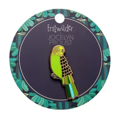 Erstwilder Flossie The Budgie Enamel Pin^ Enamel Pins
