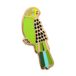 Erstwilder Flossie The Budgie Enamel Pin^ Enamel Pins
