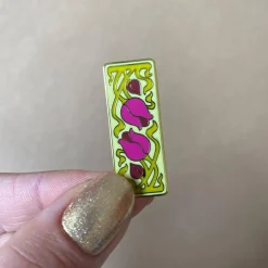 Erstwilder Flower And Thorn Enamel Pin^ Enamel Pins