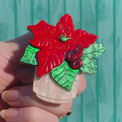 Erstwilder Flower Of The Holy Night Brooch^ Brooches