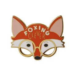 Erstwilder Foxing Clever Enamel Pin^ Enamel Pins