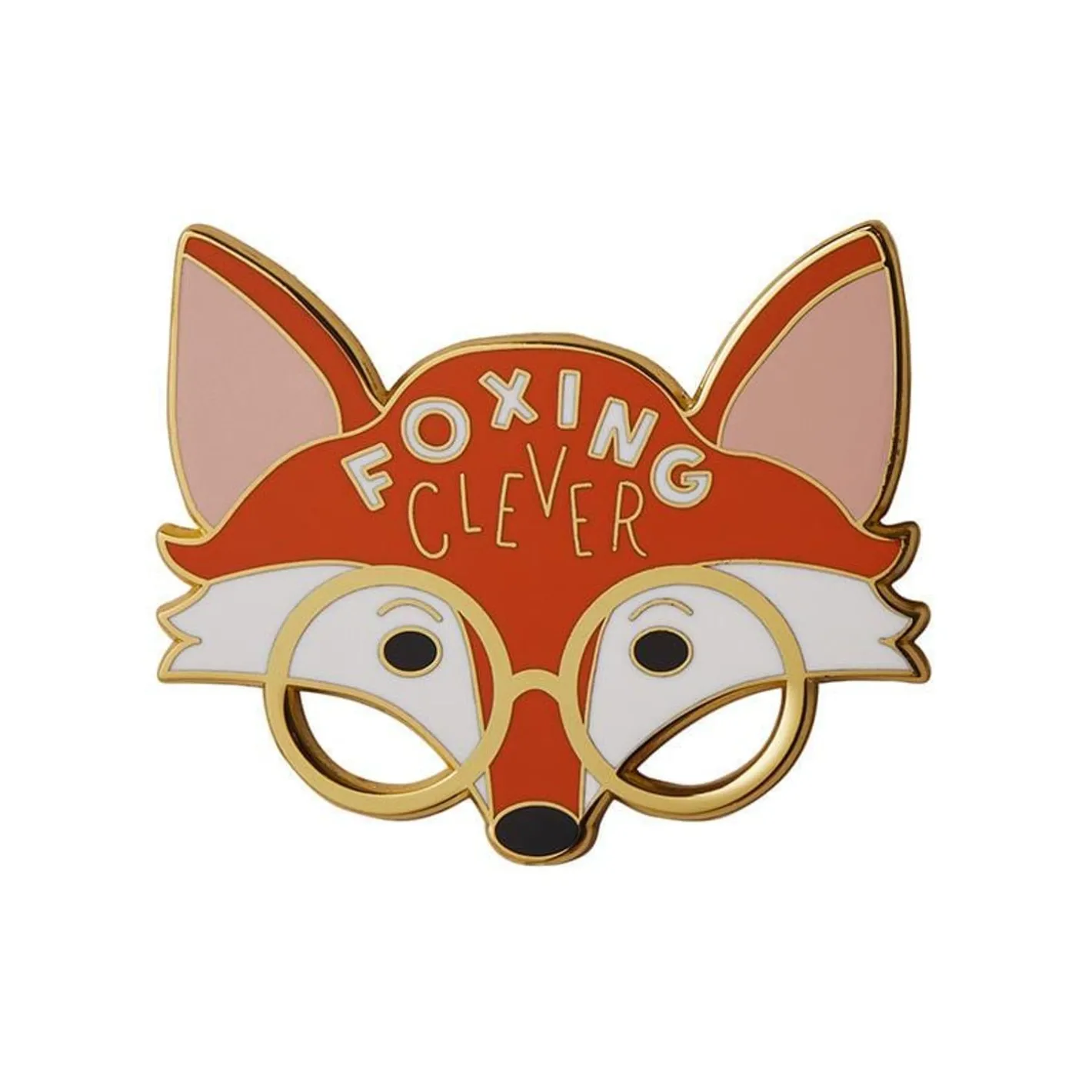 Erstwilder Foxing Clever Enamel Pin^ Enamel Pins