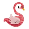 Erstwilder Francie The Flamingo Brooch^ Brooches