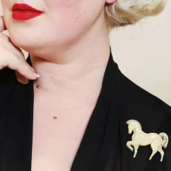 Erstwilder Friesian Fancy Brooch^ Brooches