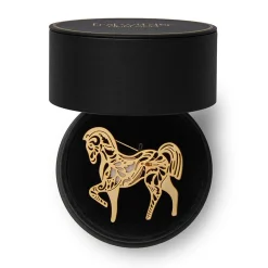 Erstwilder Friesian Fancy Perfume Brooch^ Brooches