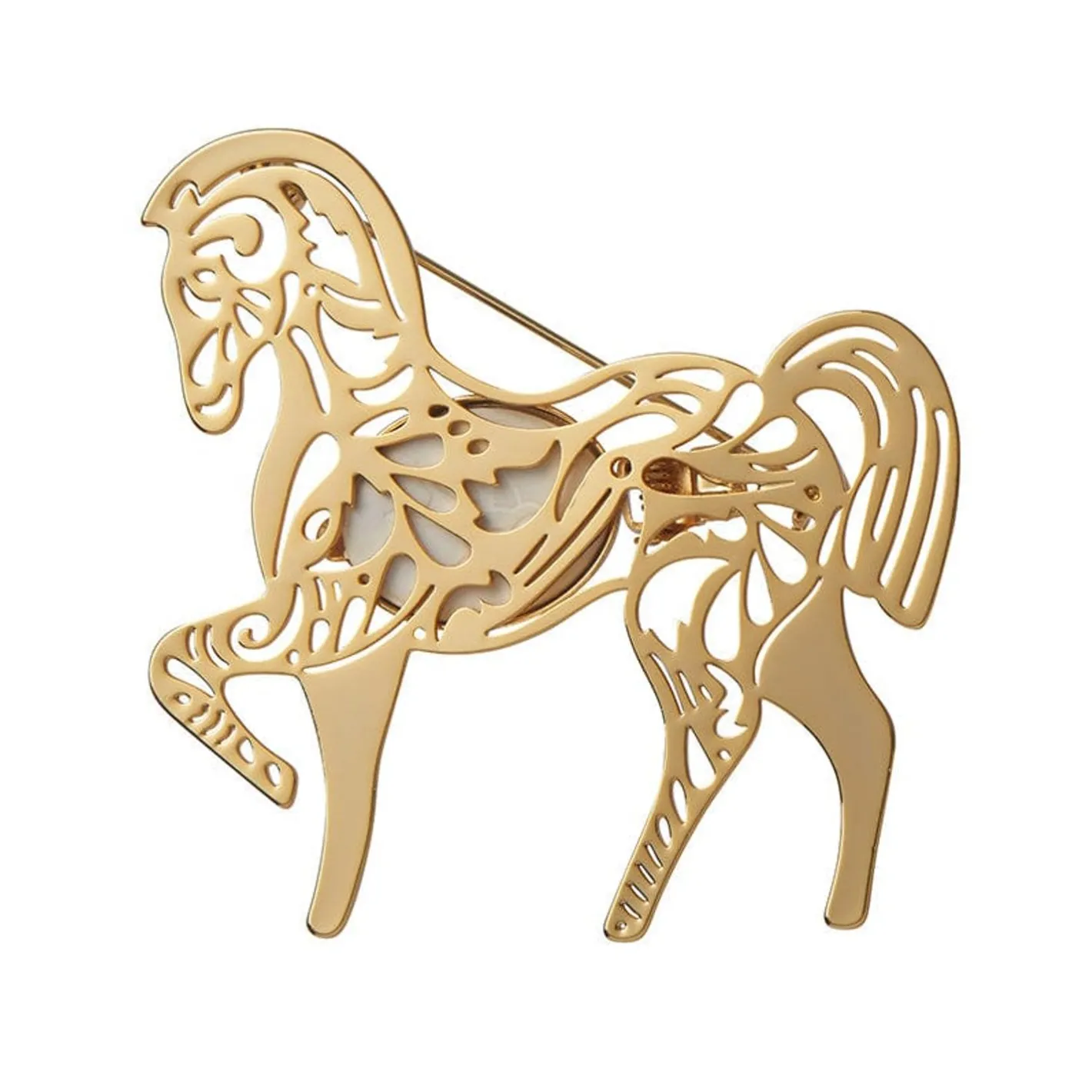 Erstwilder Friesian Fancy Perfume Brooch^ Brooches